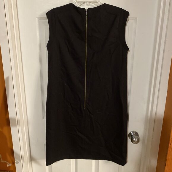 Pendleton Dress Women’s Size 6 NWT Virgin Wool Sleeveless Sheath Midi Pockets - Picture 6 of 12